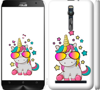 

Чехол Единорог в очках для Asus Zenfone 2 ZE551ML 911970