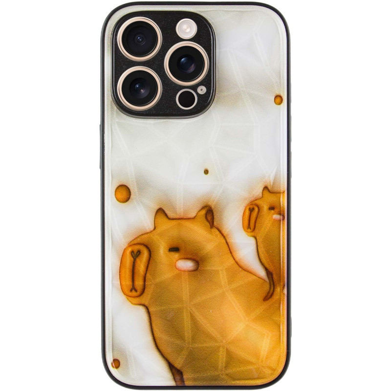 Фото TPU+PC чохол Prisma Fluffie на Apple iPhone 16 Pro Max (6.9") (Capybara) на vchehle.ua