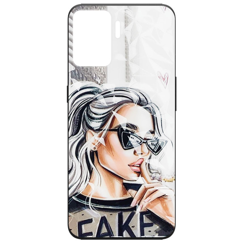 TPU+PC чехол Prisma Ladies для Oppo Reno 5 Lite (Fake)