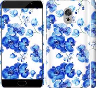 

Чехол Голубые орхидеи для Meizu Pro 6 Plus 725136