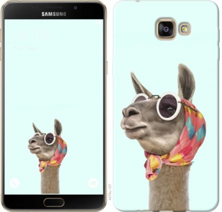

Чехол Модная лама для Samsung Galaxy A9 Pro 752979