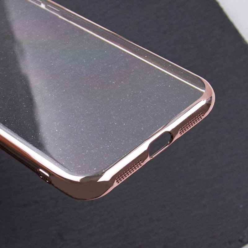 Купить Чехол TPU+PC Glittershine для Apple iPhone 12 (6.1") (Rose Gold) на vchehle.ua