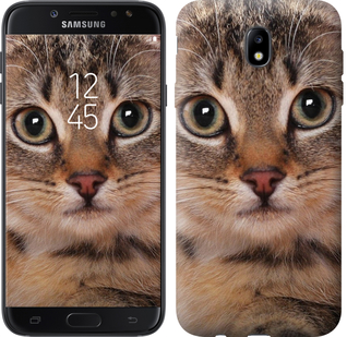 

Чехол Полосатый котик для Samsung Galaxy J7 J730 (2017) 655406