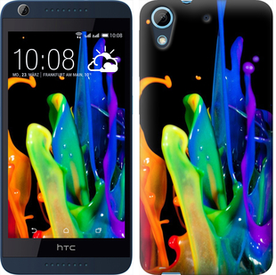 

Чехол брызги краски для HTC Desire 626G 381263