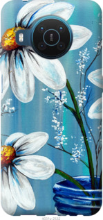 

Чохол Красиві арт-ромашки для Nokia X20 1273780