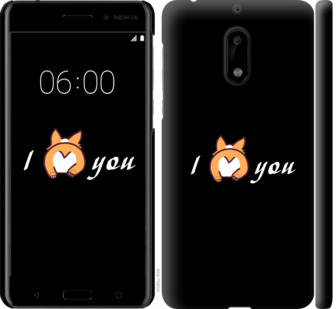 

Чехол Люблю для Nokia 6 805681