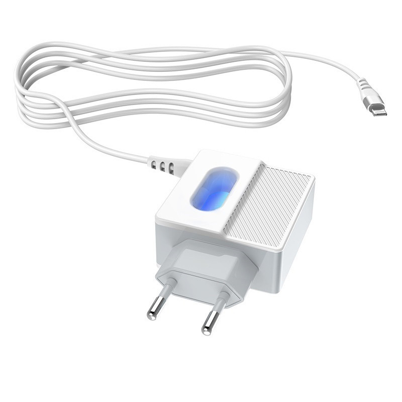 

МЗП Hoco C75 (2USB / 2.4A) + lightning (Білий) 1059127