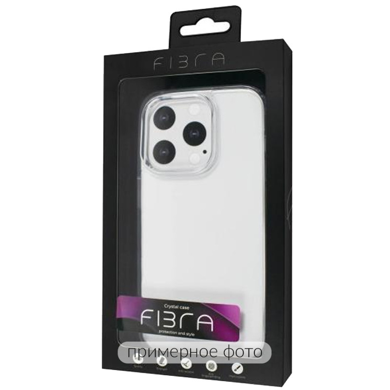 TPU+Acrylic чохол Fibra Crystal на Samsung Galaxy S24 (Clear) в магазині vchehle.ua