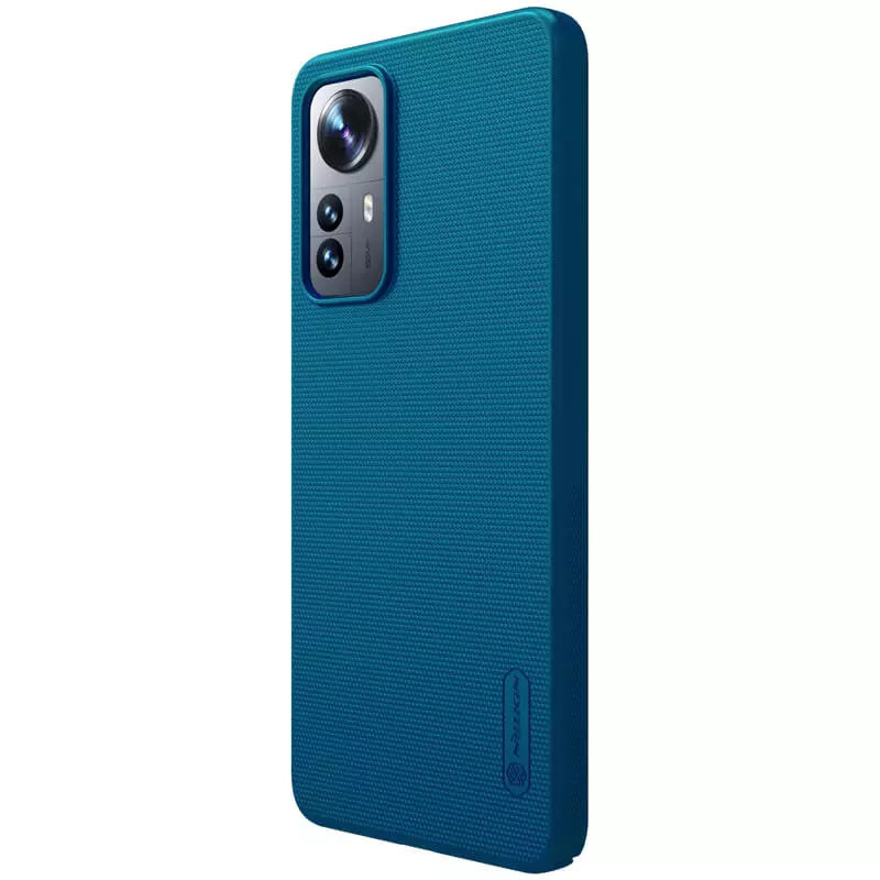 Фото Чехол Nillkin Matte для Xiaomi 12 Lite (Бирюзовый / Peacock blue) в магазине vchehle.ua