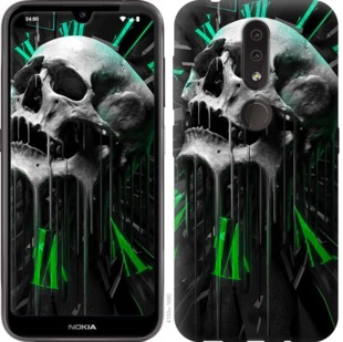 

Чохол Череп-годинник на Nokia 4.2 763485
