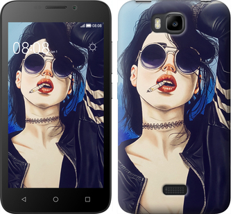 

Чехол Девушка на стиле для Huawei Y5C 643963