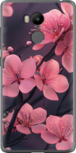Чехол Пурпурная сакура для Xiaomi Redmi 4 Prime