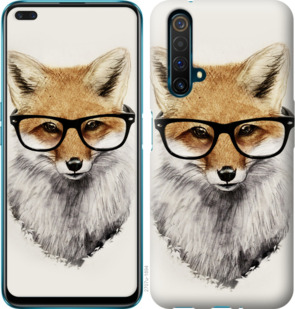 

Чехол Лис в очках для Realme X50 918486