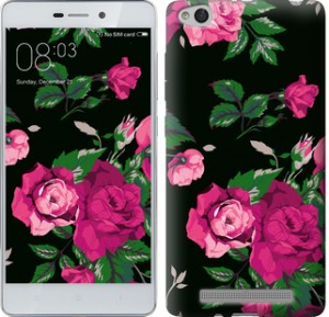 Чехол Розы на черном фоне для Xiaomi Redmi 5A