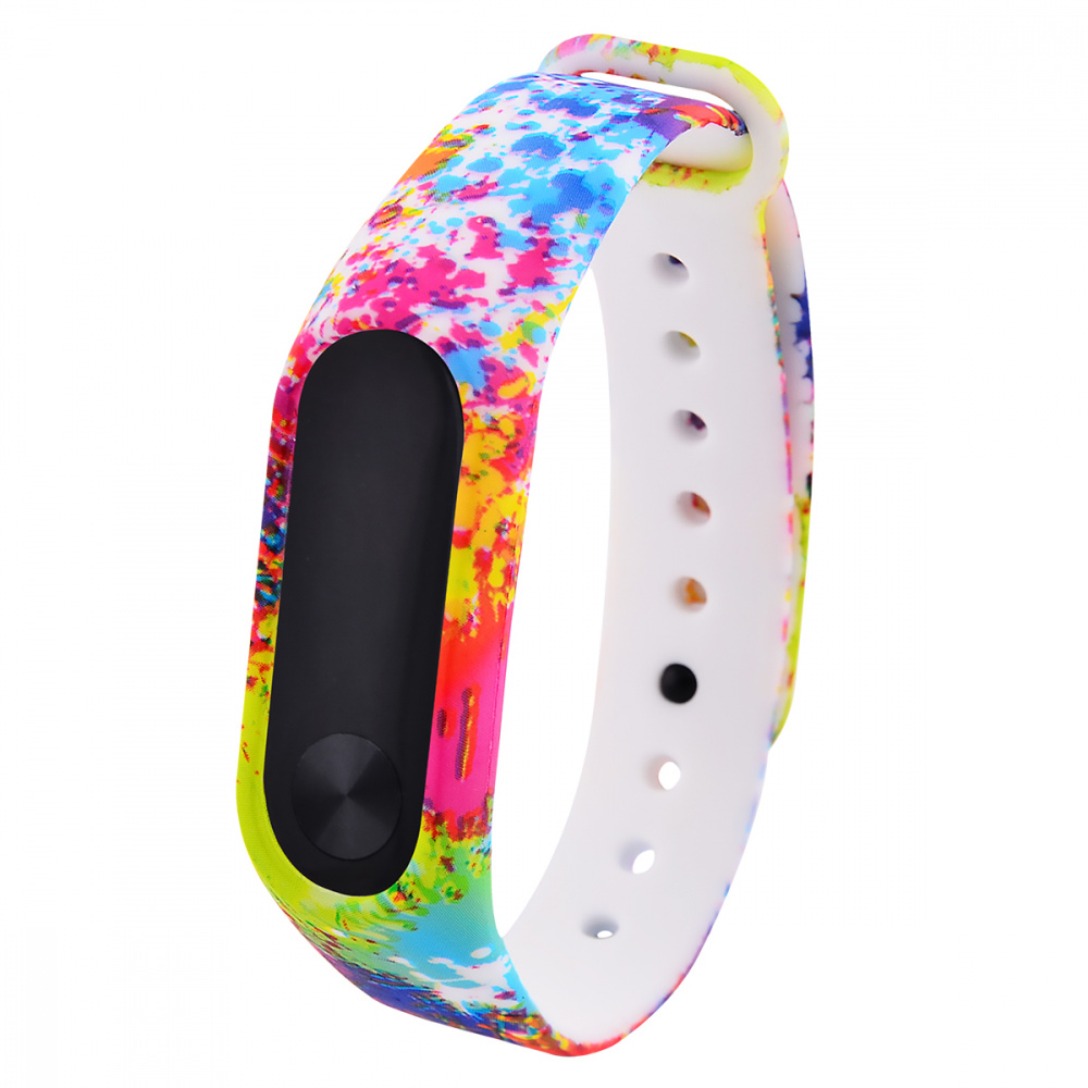 Ремешок Silicone with Print for Mi Band 2 (colourful)