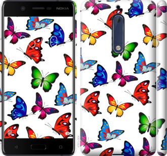 

Чохол Барвисті метелики на Nokia 5 881642