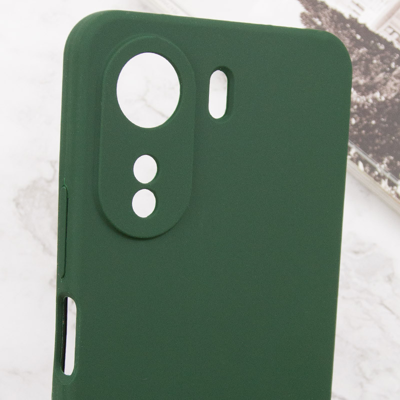 Заказать Чехол Silicone Cover Lakshmi Full Camera (AAA) для Xiaomi Redmi 13C / Poco C65 (Зеленый / Cyprus Green) на vchehle.ua