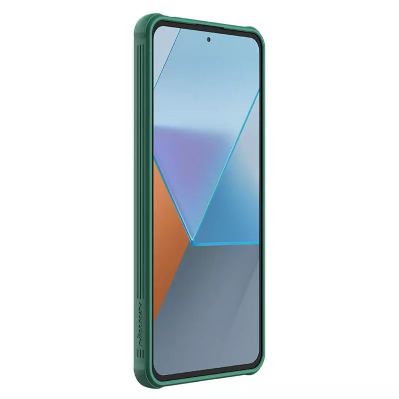Фото Карбоновая накладка Nillkin CamShield Pro для Xiaomi Redmi Note 13 Pro 5G (Deep Green) в магазине vchehle.ua