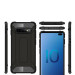 Купить Бронированный противоударный TPU+PC чехол Immortal для Samsung Galaxy S10+ (Черный) на vchehle.ua