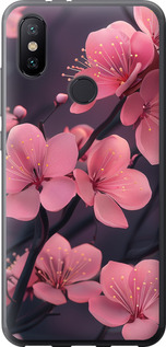 Чехол Пурпурная сакура для Xiaomi Mi A2