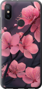 Чехол Пурпурная сакура для Xiaomi Mi A2