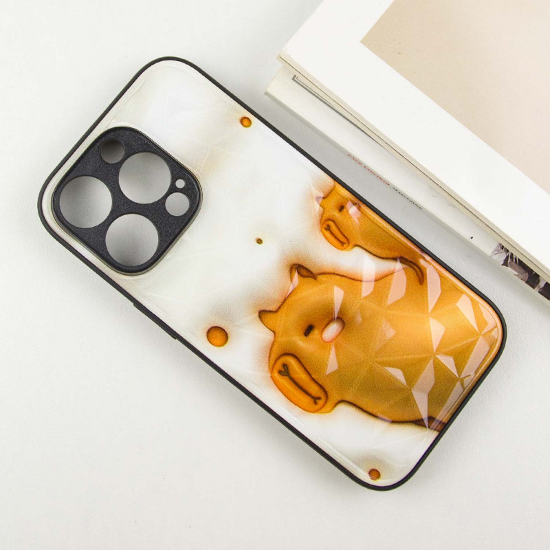 Фото TPU+PC чохол Prisma Fluffie на Apple iPhone 16 Pro Max (6.9") (Capybara) в маназині vchehle.ua