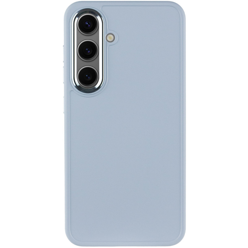 Фото TPU чохол Bonbon Metal Style на Samsung Galaxy S24+ (Блакитний / Mist blue) на vchehle.ua