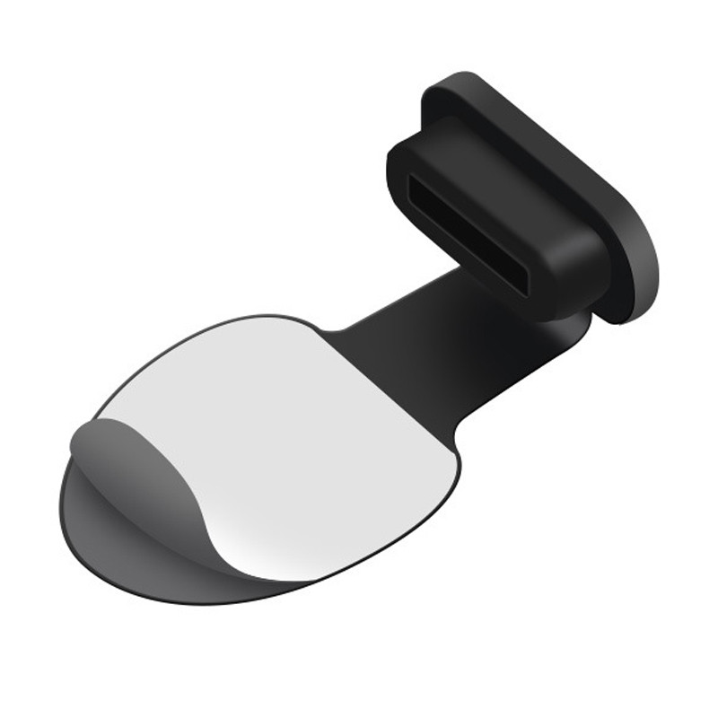 Фото Заглушка силіконова Type-C з фіксацією IP44 2шт (Black) на vchehle.ua