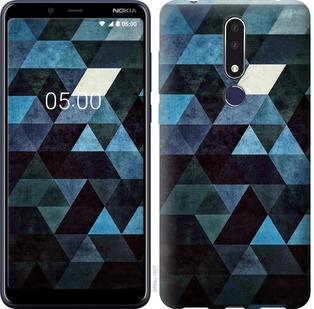 

Чехол Треугольники для Nokia 3.1 Plus 690806