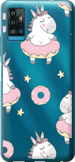 

Чехол Единорожки для ZTE Blade A71 1624641