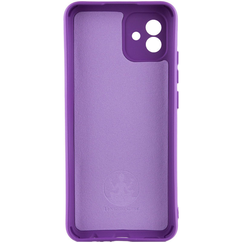 Фото Чехол Silicone Cover Lakshmi Full Camera (A) для Samsung Galaxy A04 (Фиолетовый / Purple) на vchehle.ua