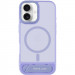 Фото TPU+PC чехол Stand case для Apple iPhone 16 (6.1") (Light blue) на vchehle.ua