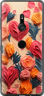 

Чехол Сердечки 3 для Sony Xperia XZ3 H9436 1645432