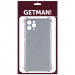 Фото TPU чехол GETMAN Ease logo усиленные углы для Apple iPhone 12 Pro (6.1") (Серый (прозрачный)) на vchehle.ua