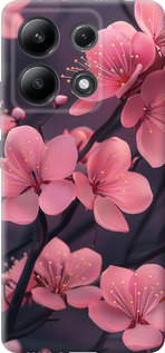 Чохол Пурпурна сакура на Xiaomi Redmi Note 13 4G