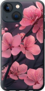 Чехол Пурпурная сакура для iPhone 13 Mini