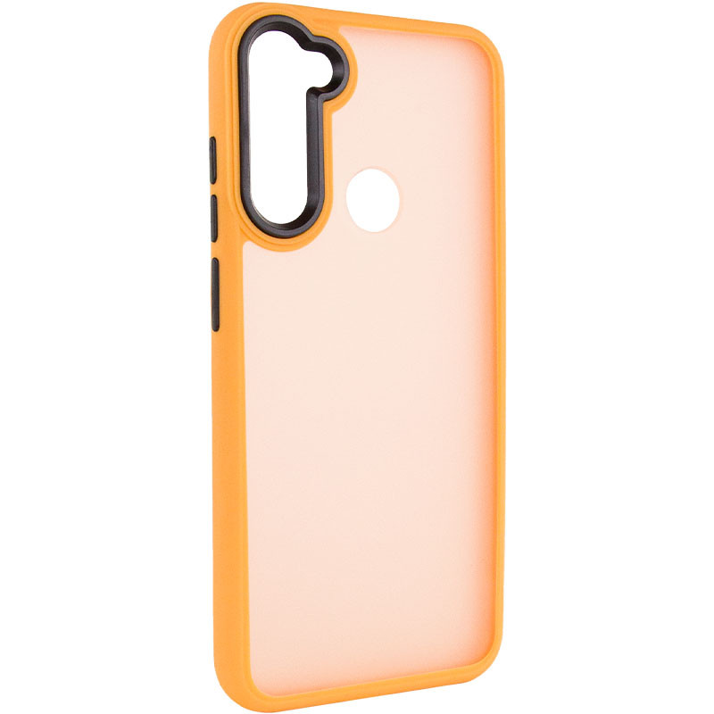 Чехол TPU+PC Lyon Frosted для Xiaomi Redmi Note 8T (Orange)