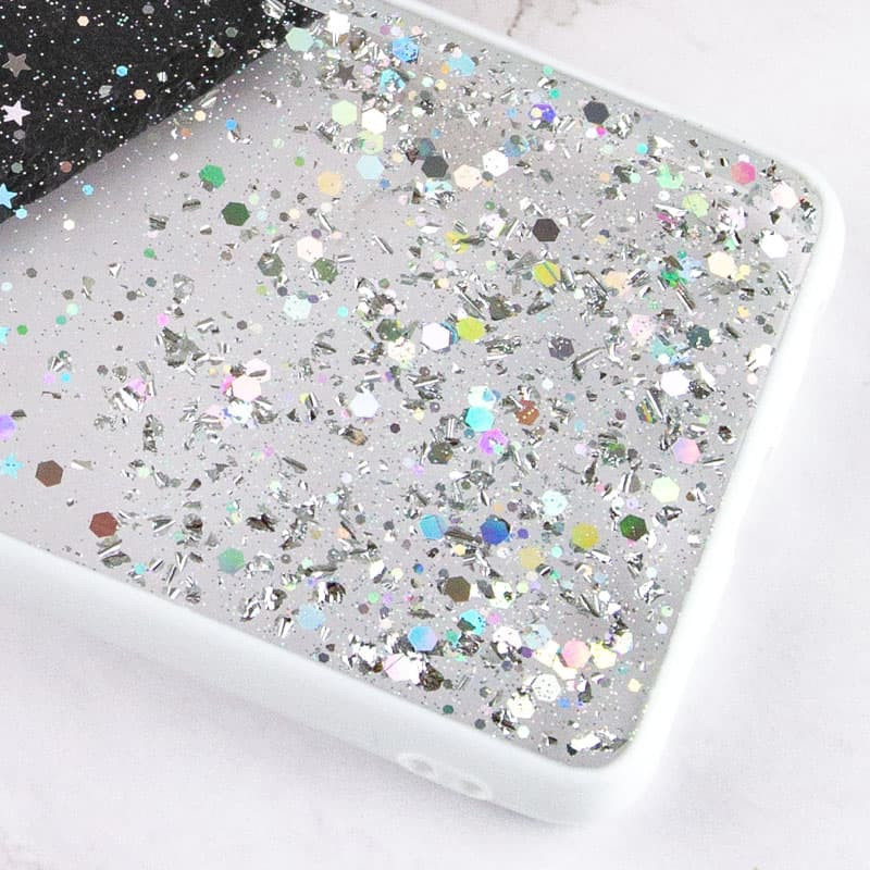 

TPU чохол Spangle star з захистом камери для Samsung Galaxy A52 5G (Білий) 1211670