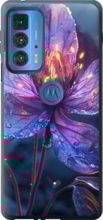 Чехол Магический цветок для Motorola Edge 20 Pro