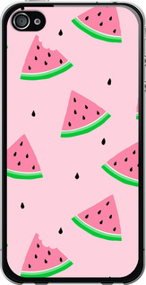 Чехол Розовый арбуз для iPhone 4