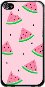 Чехол Розовый арбуз для iPhone 4