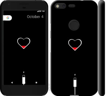 Чехол Подзарядка сердца для Google Pixel