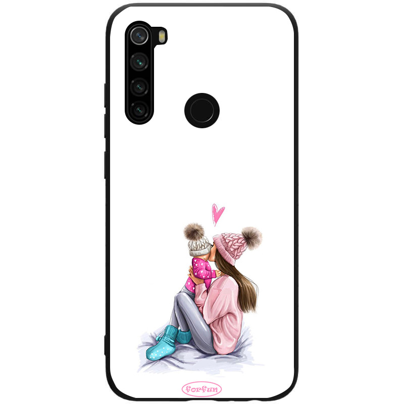 

TPU+PC чехол ForFun для Xiaomi Redmi Note 8 (Мама дочки) 788415