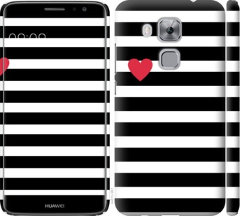 

Чехол Черно-белые полосы для Huawei Nova Plus 752026