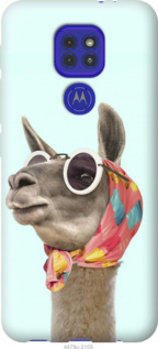 

Чехол Модная лама для Motorola G9 Play 1143823
