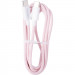 Фото Дата кабель Gelius iCable GP-UCN010 Type-C to Type-C 60W (1.2m) (Pink) в магазине vchehle.ua