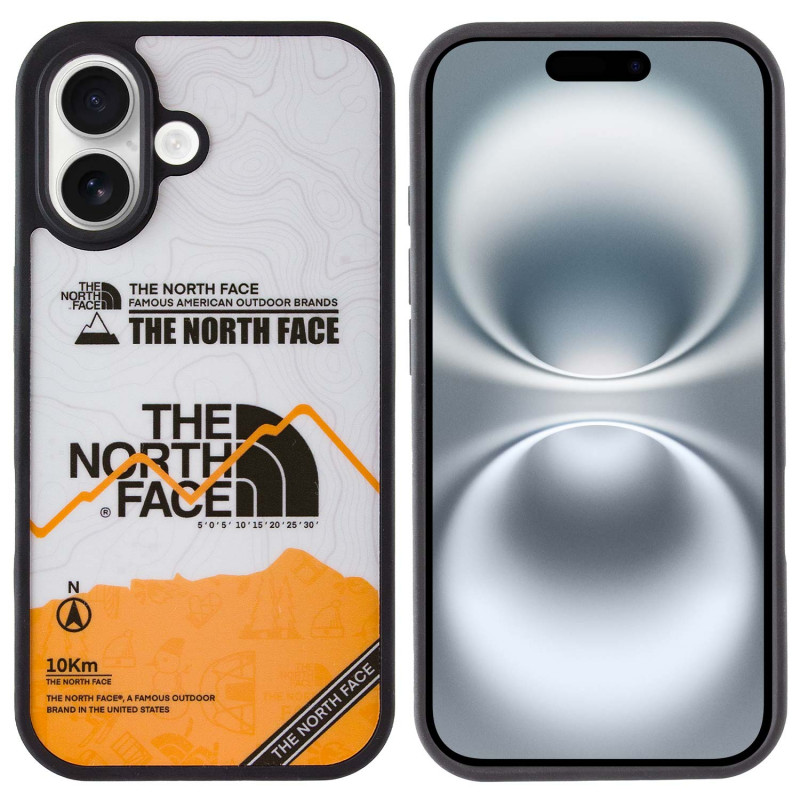 Фото TPU чохол The North Face на Apple iPhone 16 (6.1") (White) в маназині vchehle.ua