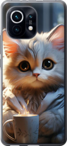 Чехол White cat для Xiaomi Mi 11