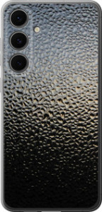 Чехол для Samsung Galaxy S24 FE Мокрое стекло (Серый)