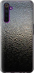Чохол для Realme 6 Pro Мокре скло (Сірий)